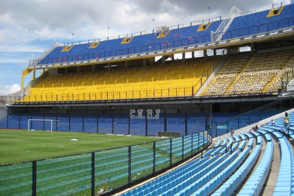 Stands of La Bombonera Stadium, Buenos Aires