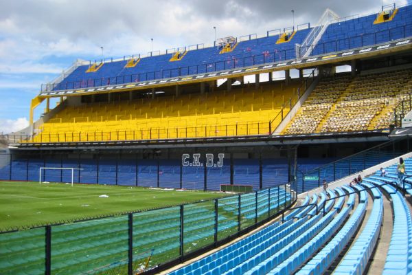 Stands of La Bombonera Stadium, Buenos Aires