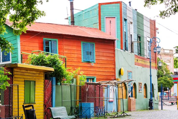 The Colorful Buildings of La Boca